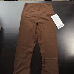 Lululemon Align HR Pant 28” Size 6 Java Leggings NWT